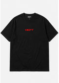 HEFT Hamsa Oversized Graphic T-Shirt Black Red | Premium Streetwear Tee