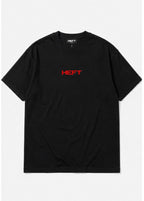 HEFT Hamsa Oversized Graphic T-Shirt Black Red | Premium Streetwear Tee